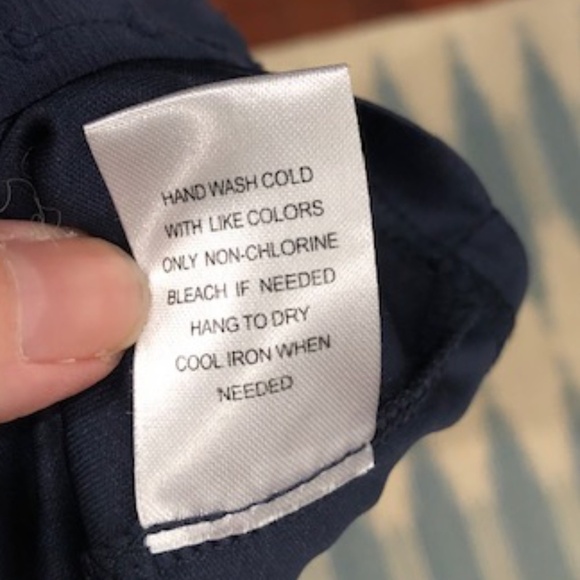 DANIEL Rainn Navy Flutter Sleeve Lace Babydoll Dress, Size Medium - Picture 15 of 16